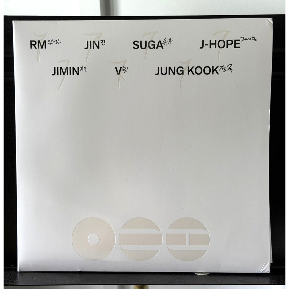 BTS ARIRANG Deluxe Color Splatter Vinyl LP Unplayed Complete Photocard Set